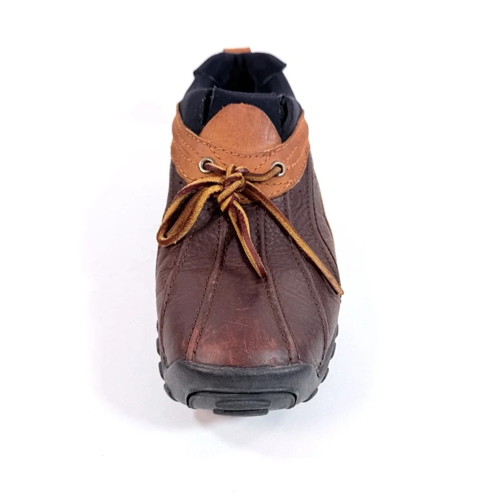 Vintage Polo Sport Ralph Lauren Duck Boots Brown Rubber Gorpcore Mens 10 - 90s